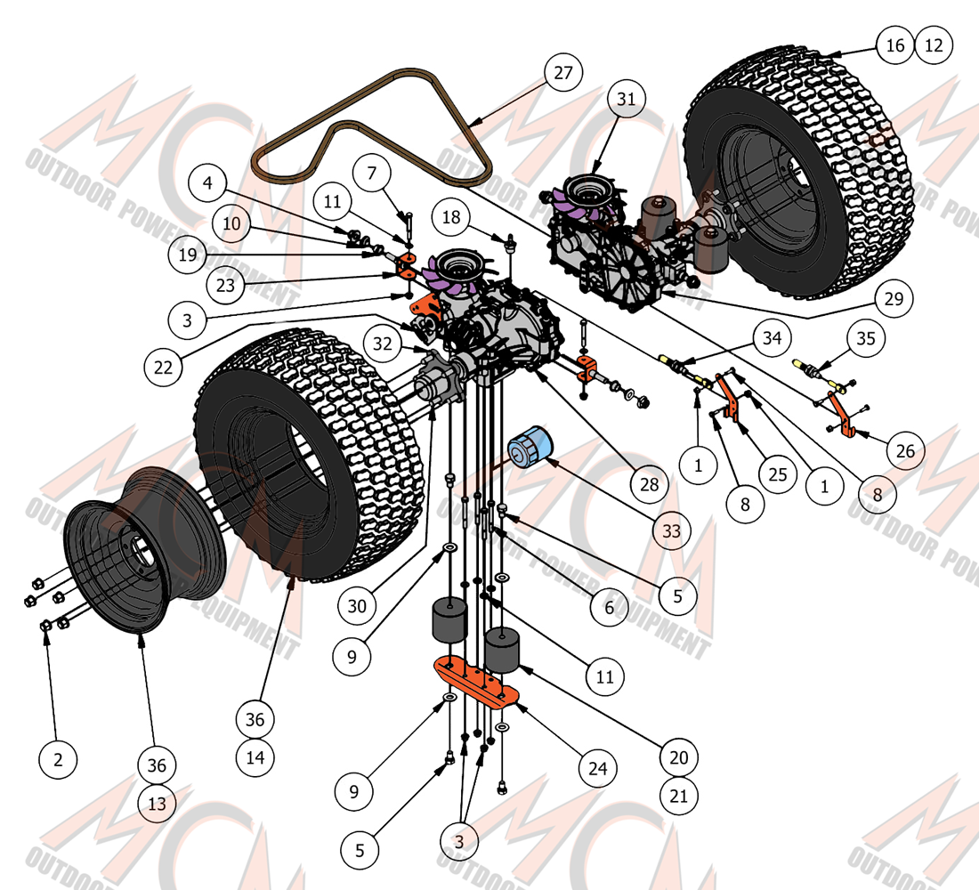 Bad boy mower pump belt 2024 replacement